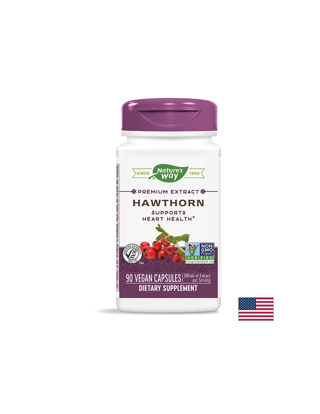 Cardiovascular system - Hawthorn - premium extract, 90 capsules