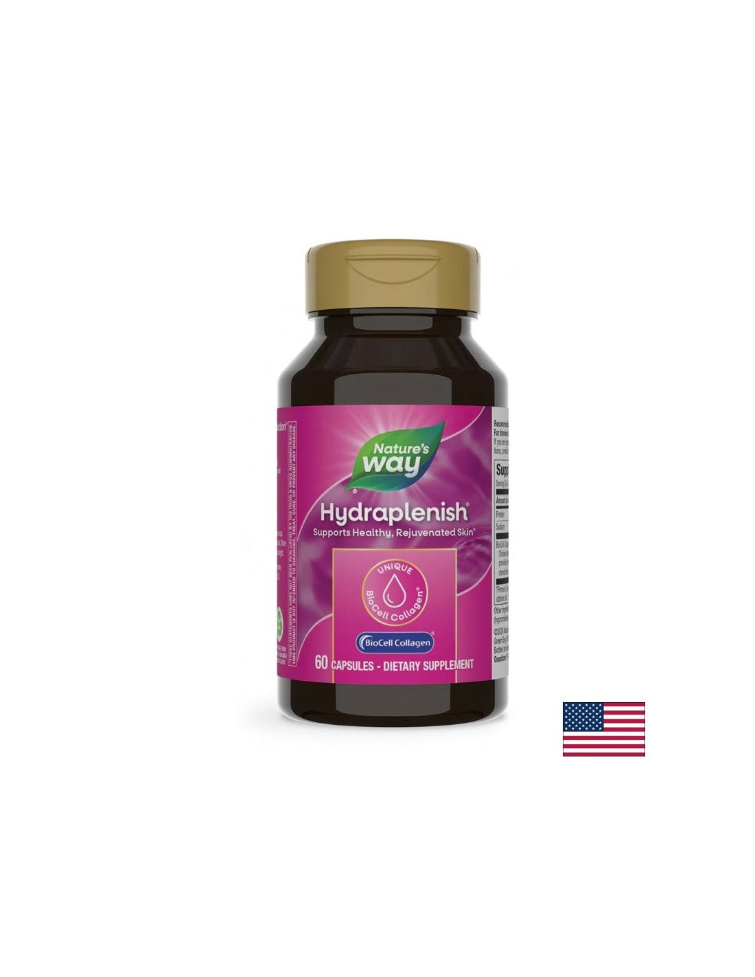 Hydraplenish 500 mg - 60 capsules