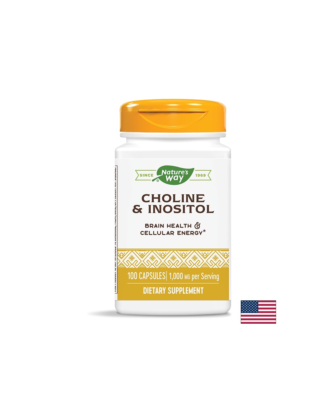 Choline 250 mg & Inositol 250 mg - 100 capsules
