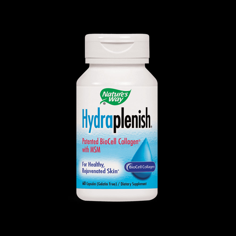 Collagen with Hyaluronic Acid and MSM Hydraplenish® - Beautiful skin and healthy joints, 750 mg, 60 capsules Nature's Way