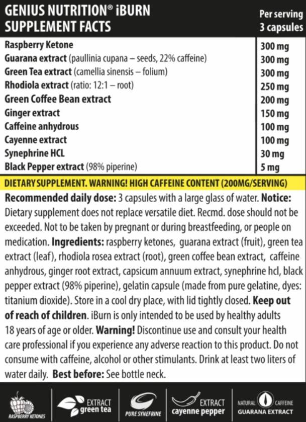 iBurn - 90 capsules