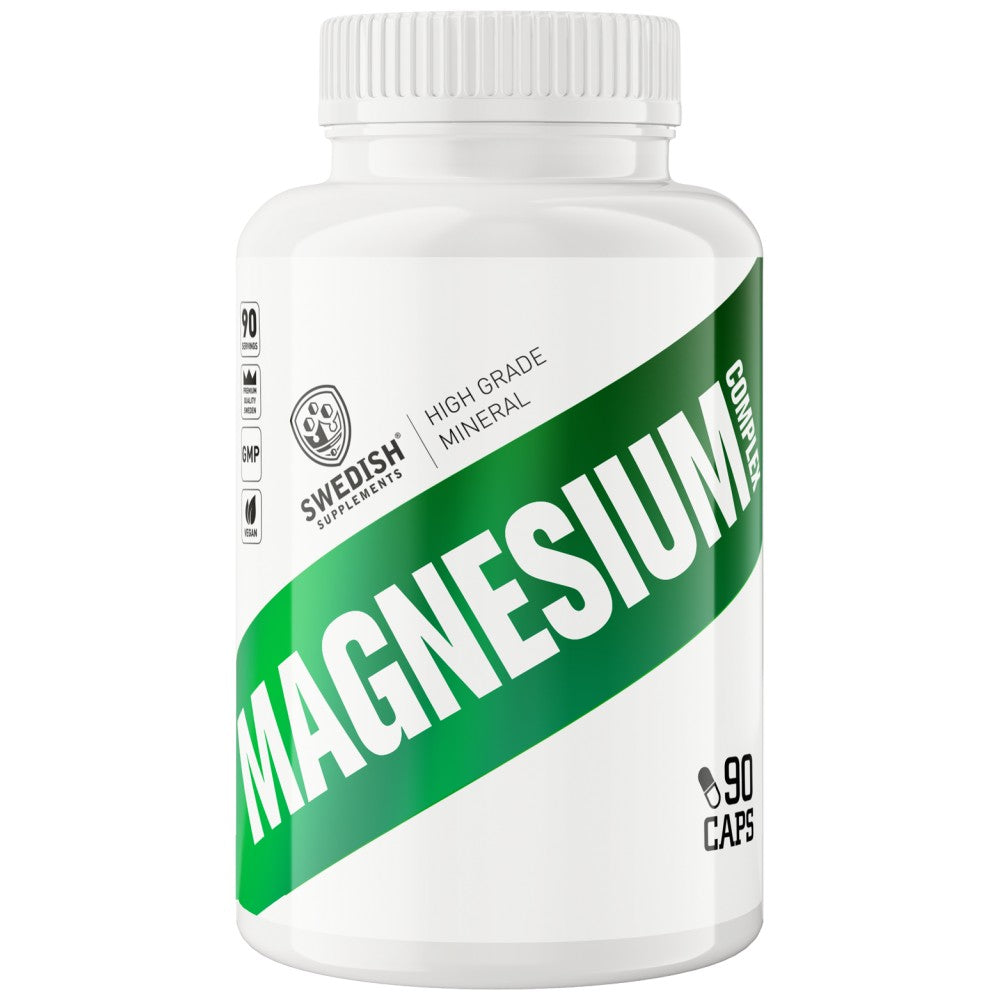 Magnesium Complex | 4 Types Matrix ~ Citrate, Oxide, Gluconate, Bisglycinate - 90 capsules
