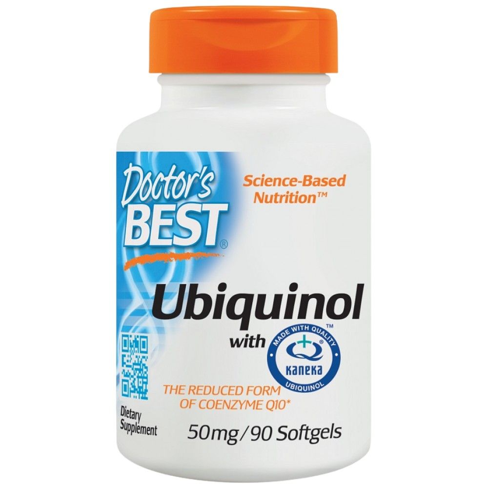BEST Ubiquinol Kaneka QH 50 mg - 90 Gel capsules