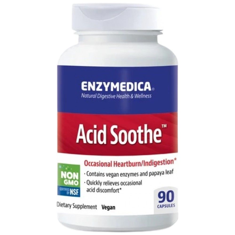 Acid Soothe | with Marshmallow & Papaya - 90 capsules