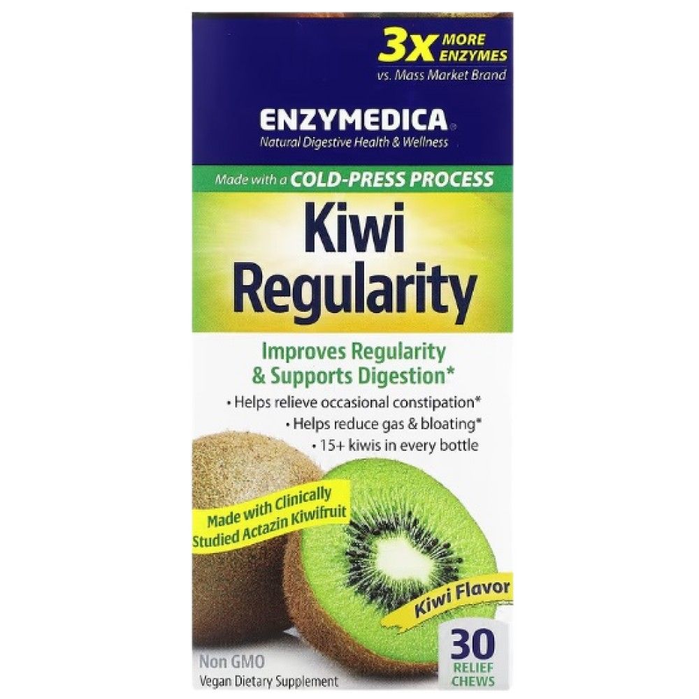 Kiwi Regularność - 30 tabletek do żucia