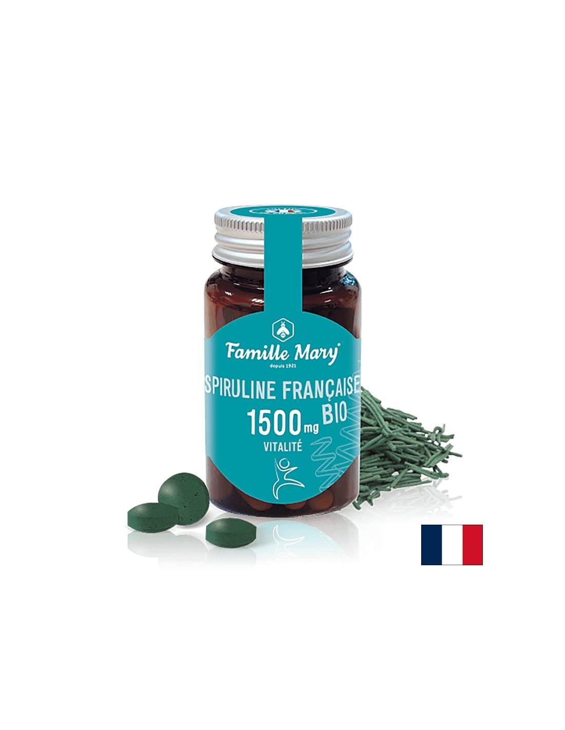Immunity and energy - Spirulina BIO, 90 tablets