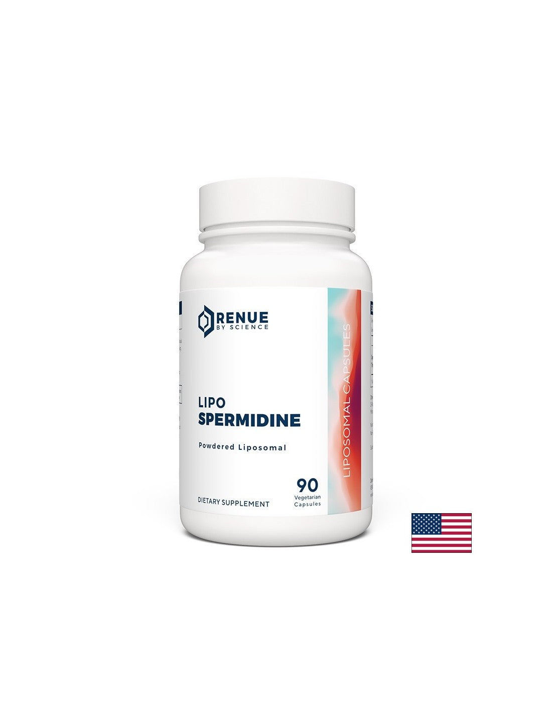Spermidyna - przeciwstarzeniowa i neuroprotekcja - liposomalna, wysoce wchłanialna postać, 90 kapsułek przez 45 lub 90 dni spożycia