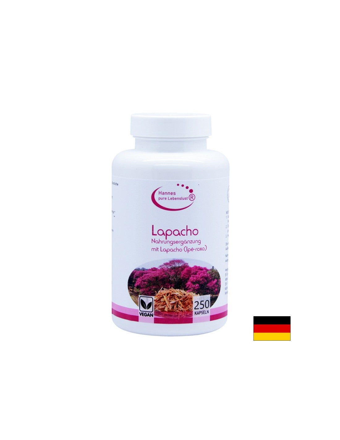 Immunity - Pink Lapacho (Ant tree), 250 capsules