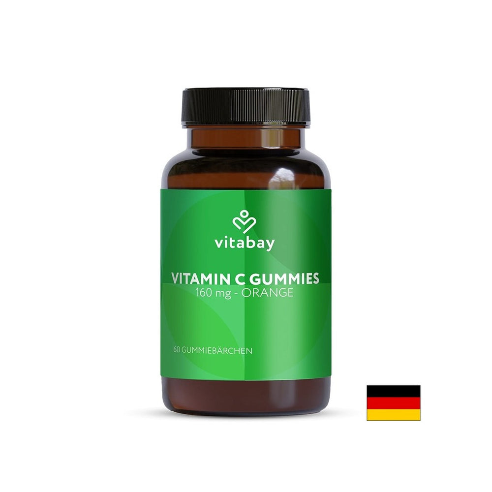 Imunita - vitamin C, 160 mg x 120 gumových medvědů, oranžová příchuť