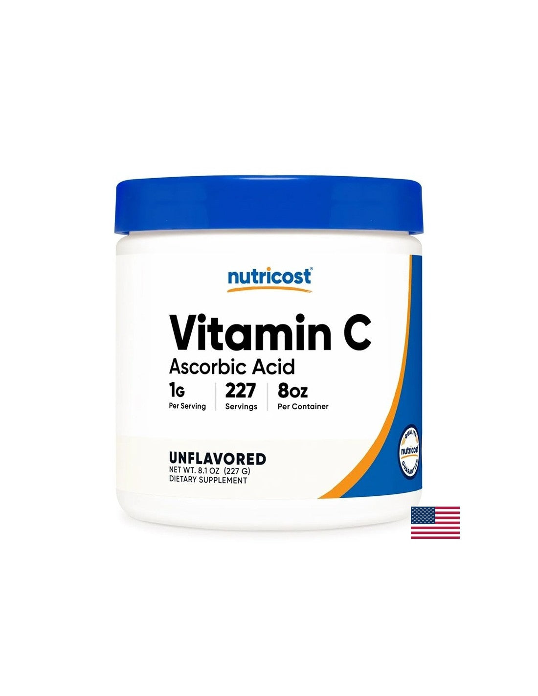 Immunity - Vitamin C (L-ascorbic acid), 1000 mg x 227 g powder
