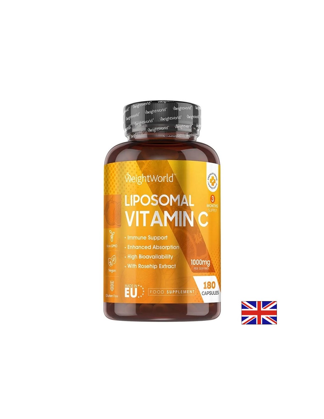 Immunity - Vitamin C (liposomal), 1000 mg x 180 capsules