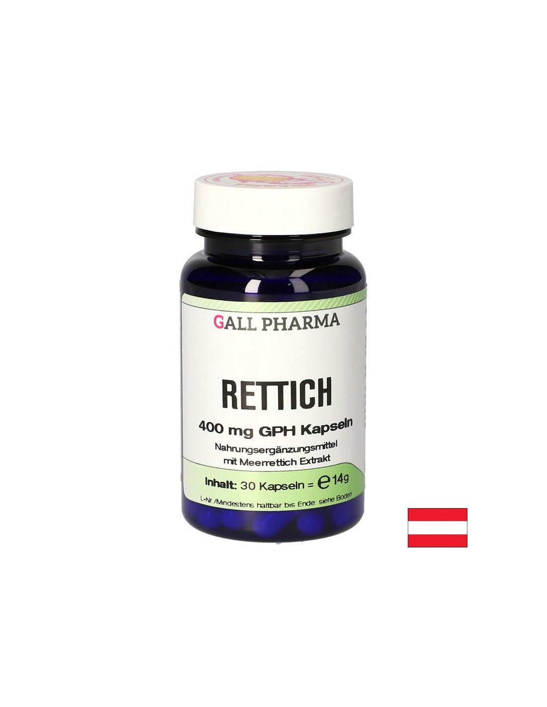 Immune and respiratory systems - Horseradish, 400 mg x 30 capsules