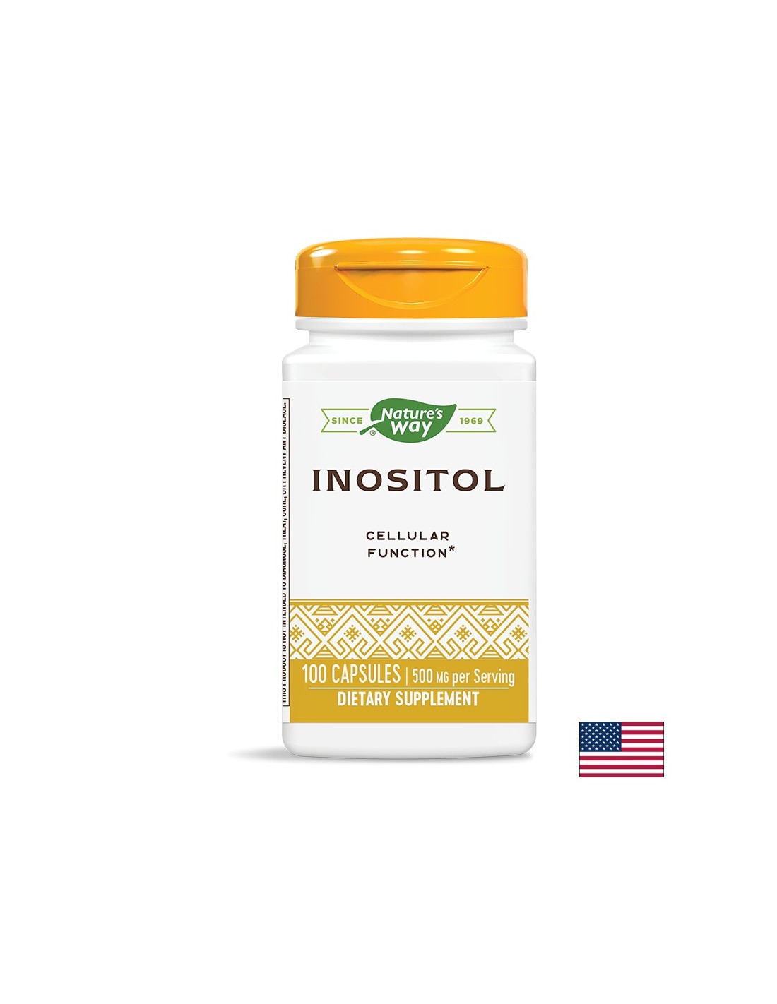 Inositol 500 mg - 100 capsules