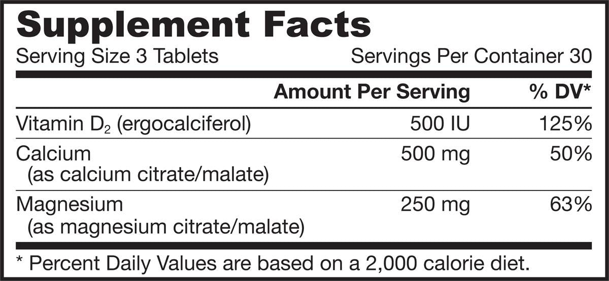 Cal-Mag Citrates 90 Tablets