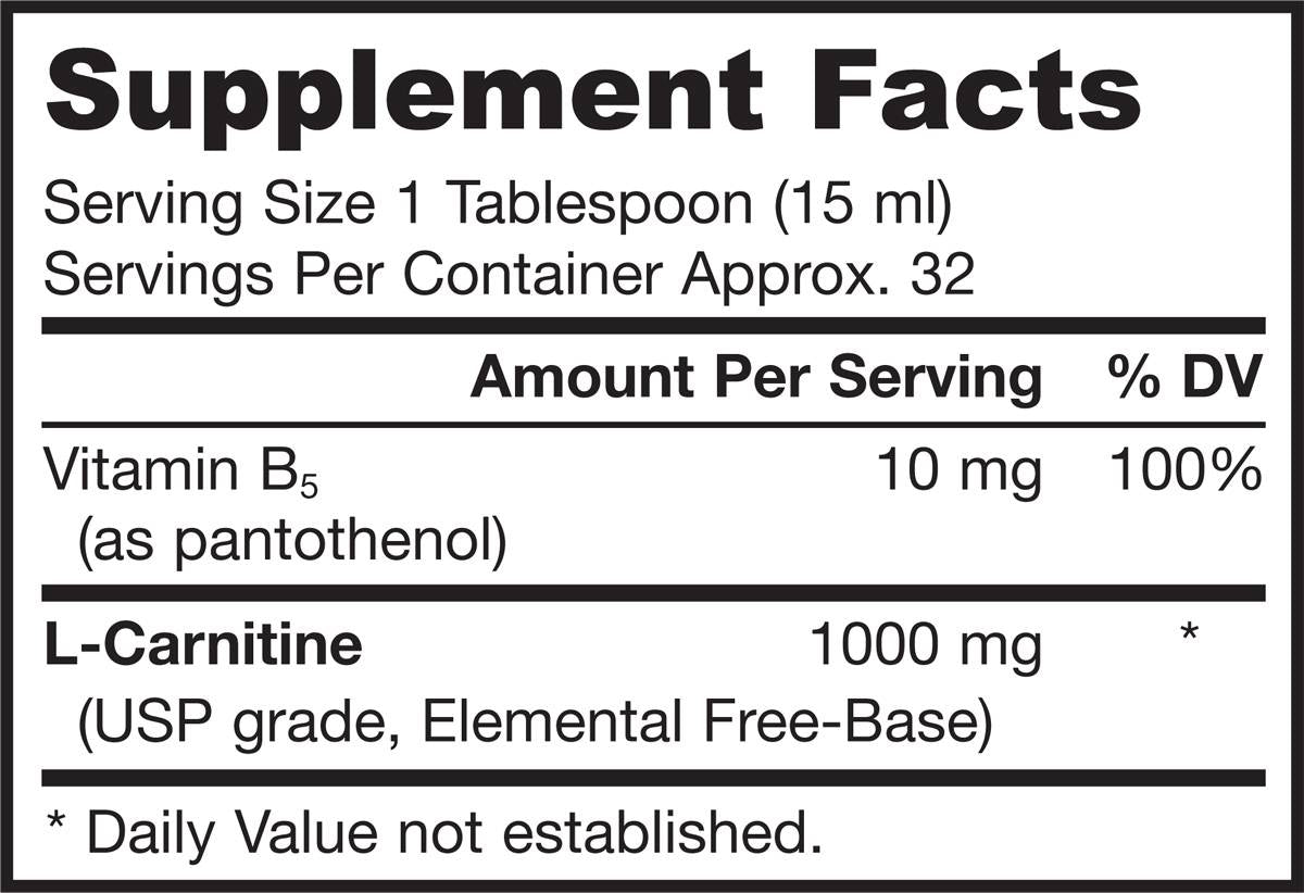 Líquido L-carnitina 473 ml