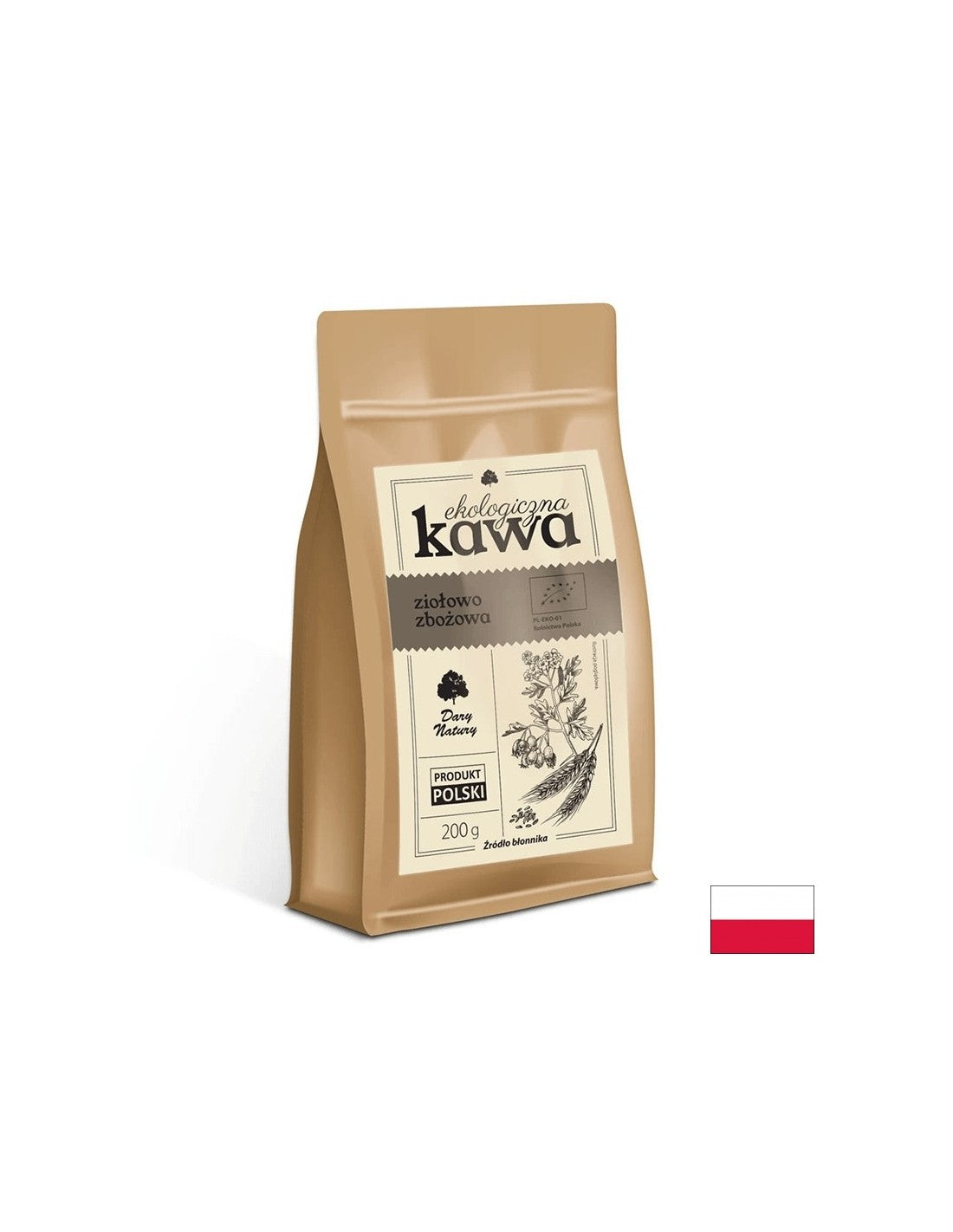 Kaffi vu Kraider a Grains, 200 g Dary Natury
