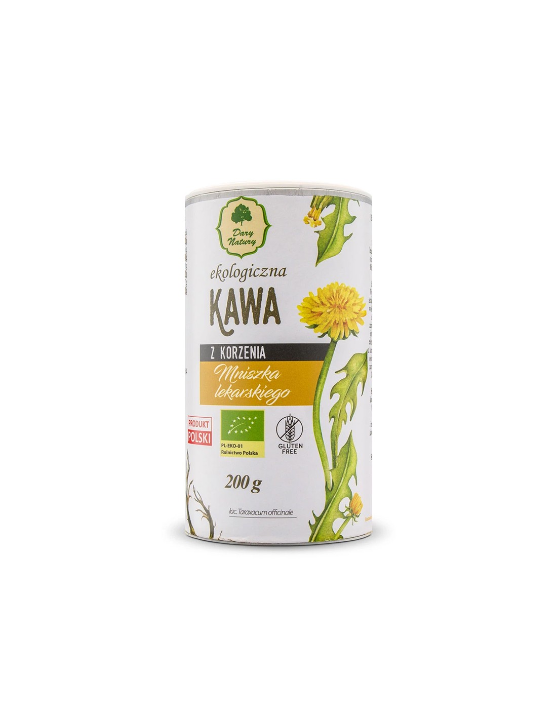 Dandelion Coffee - Bio, 200 g Dary Natury - Nutra Best Europe