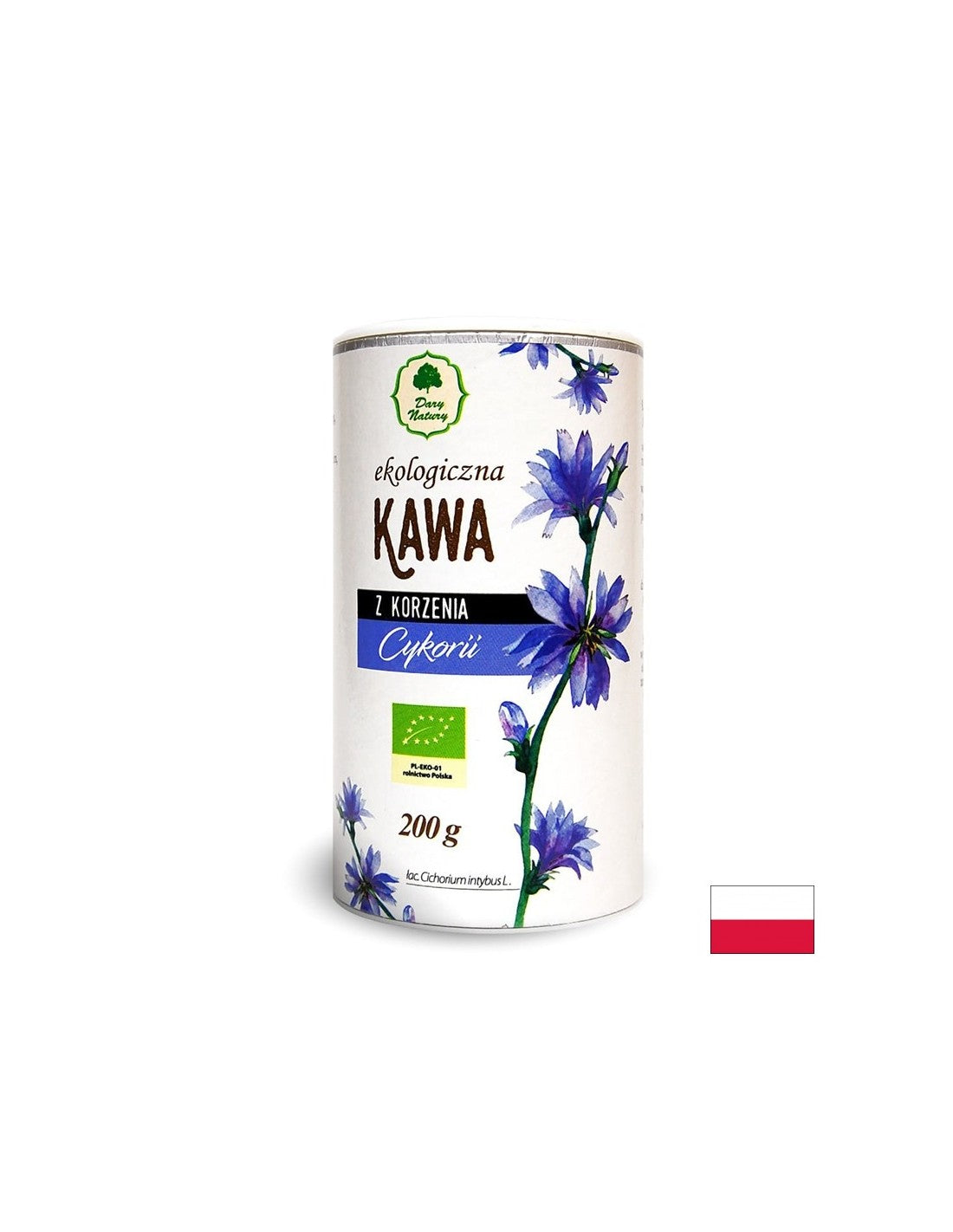 Organic chicory root coffee, 200 g Dary Natury