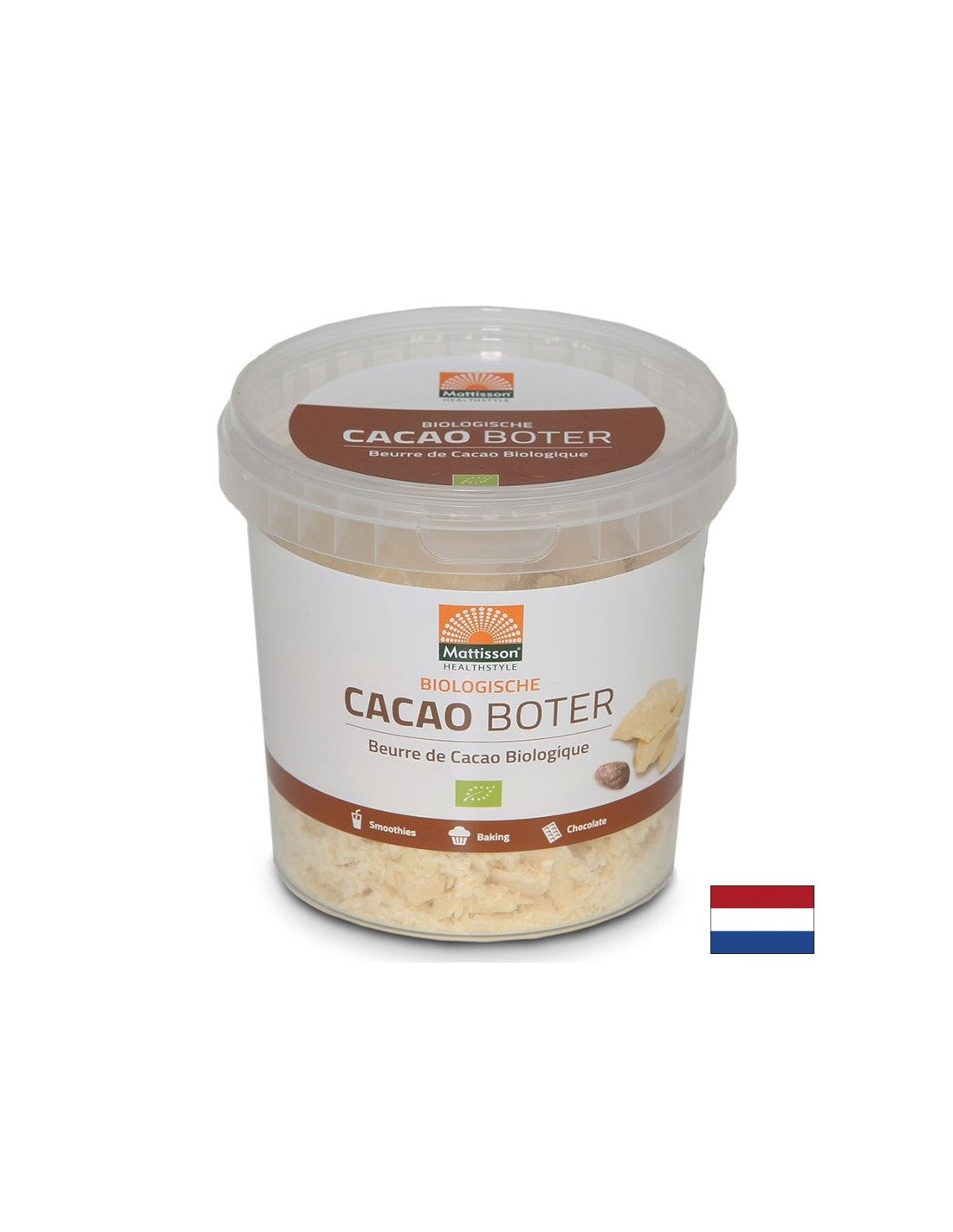 Organic cocoa butter, 300 g