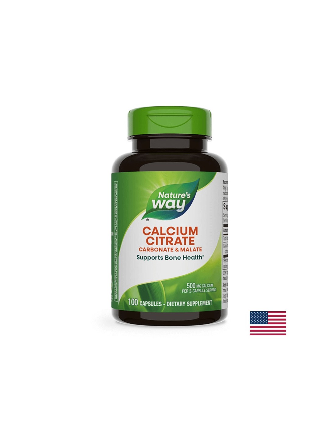 Calcium Citrate - 100 capsules