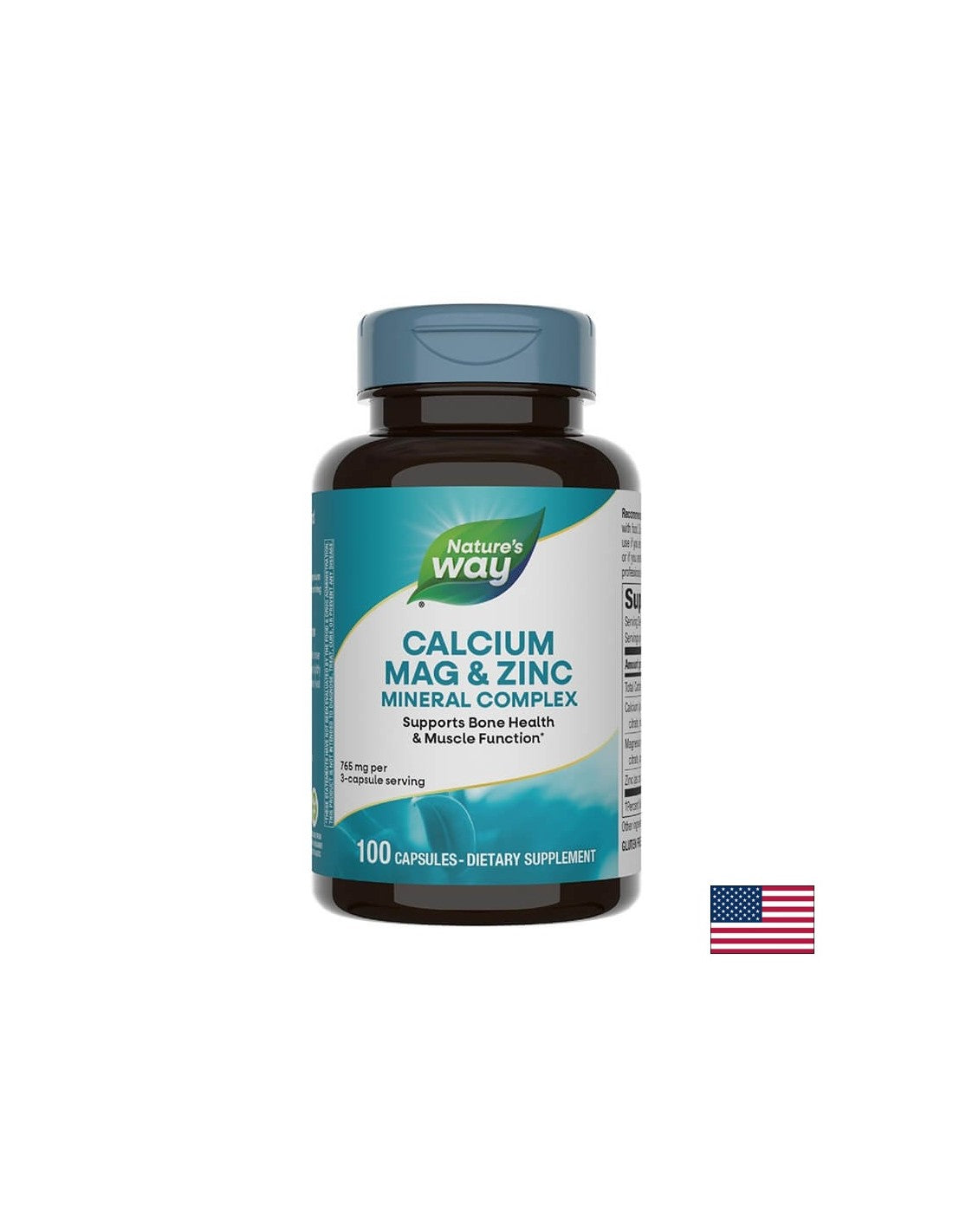 Calcium, Mag & Zinc - 100 capsules