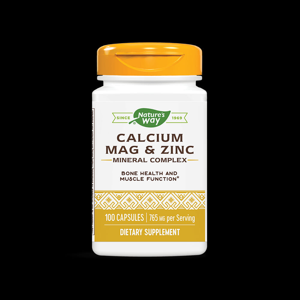 Calcium, Mag & Zinc - 100 capsules