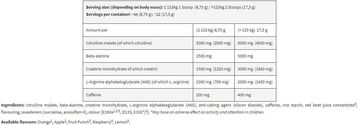 Black Line / Shaaboom Pump - 17.5 grams