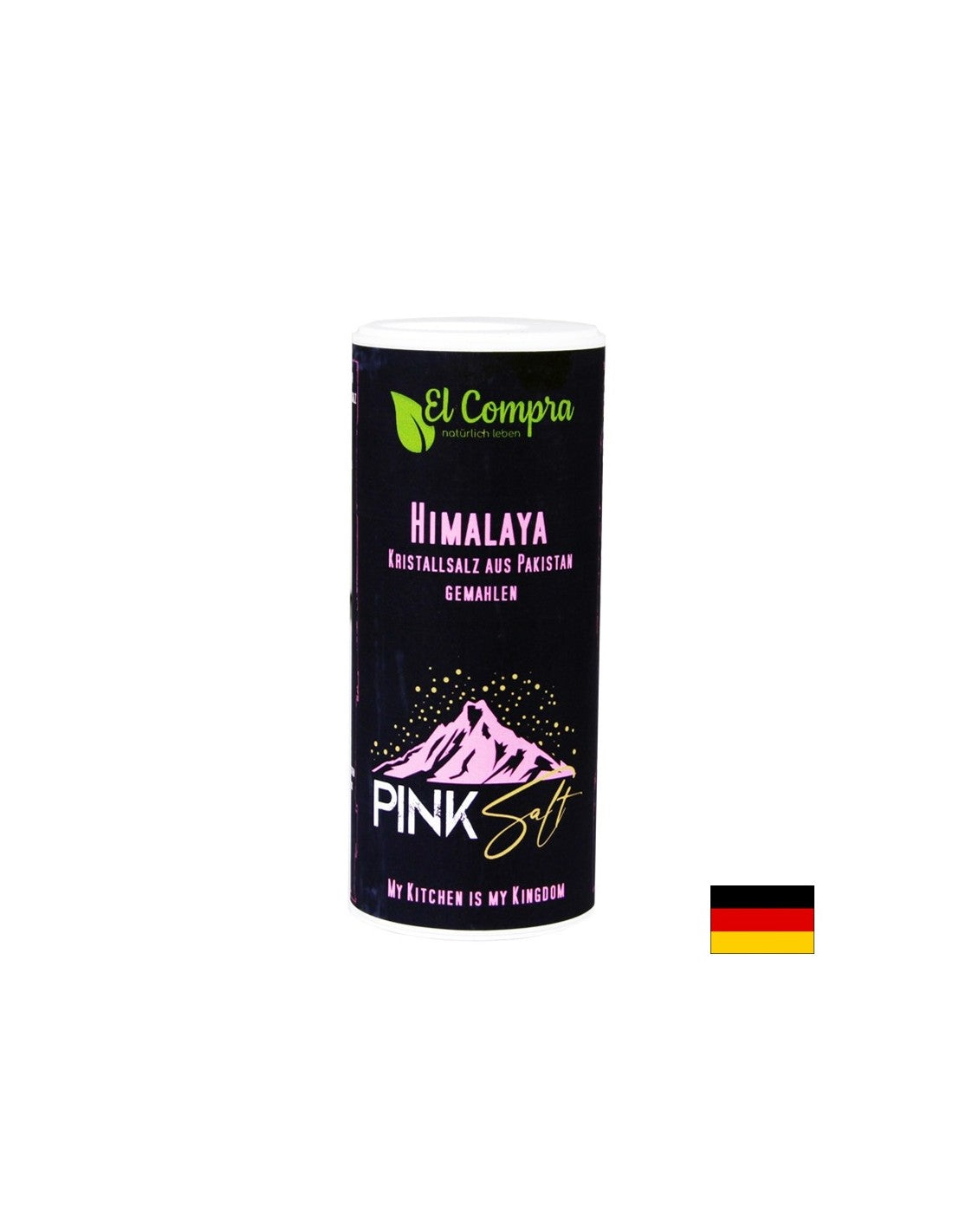 Himalayan pink crystal salt from Pakistan, 200 g