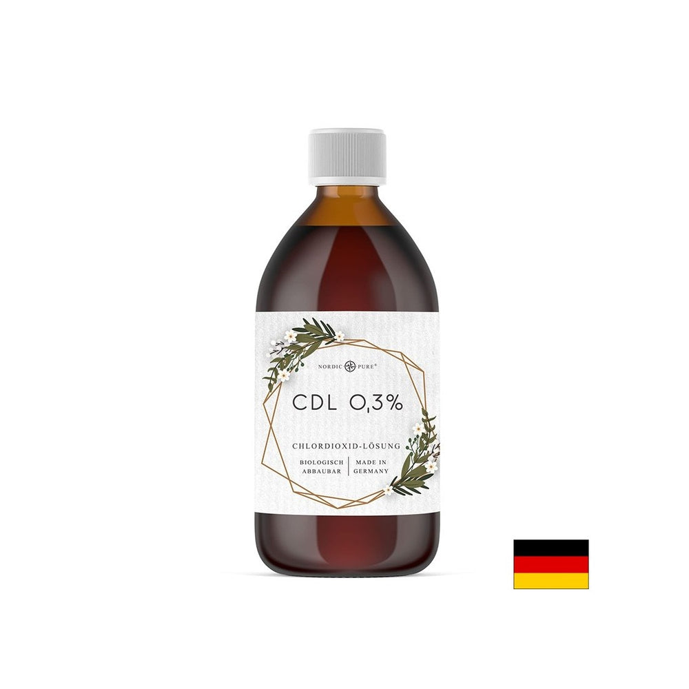 Disinfectant - Chlorine dioxide in aqueous solution CDL 0.3%, 500 ml