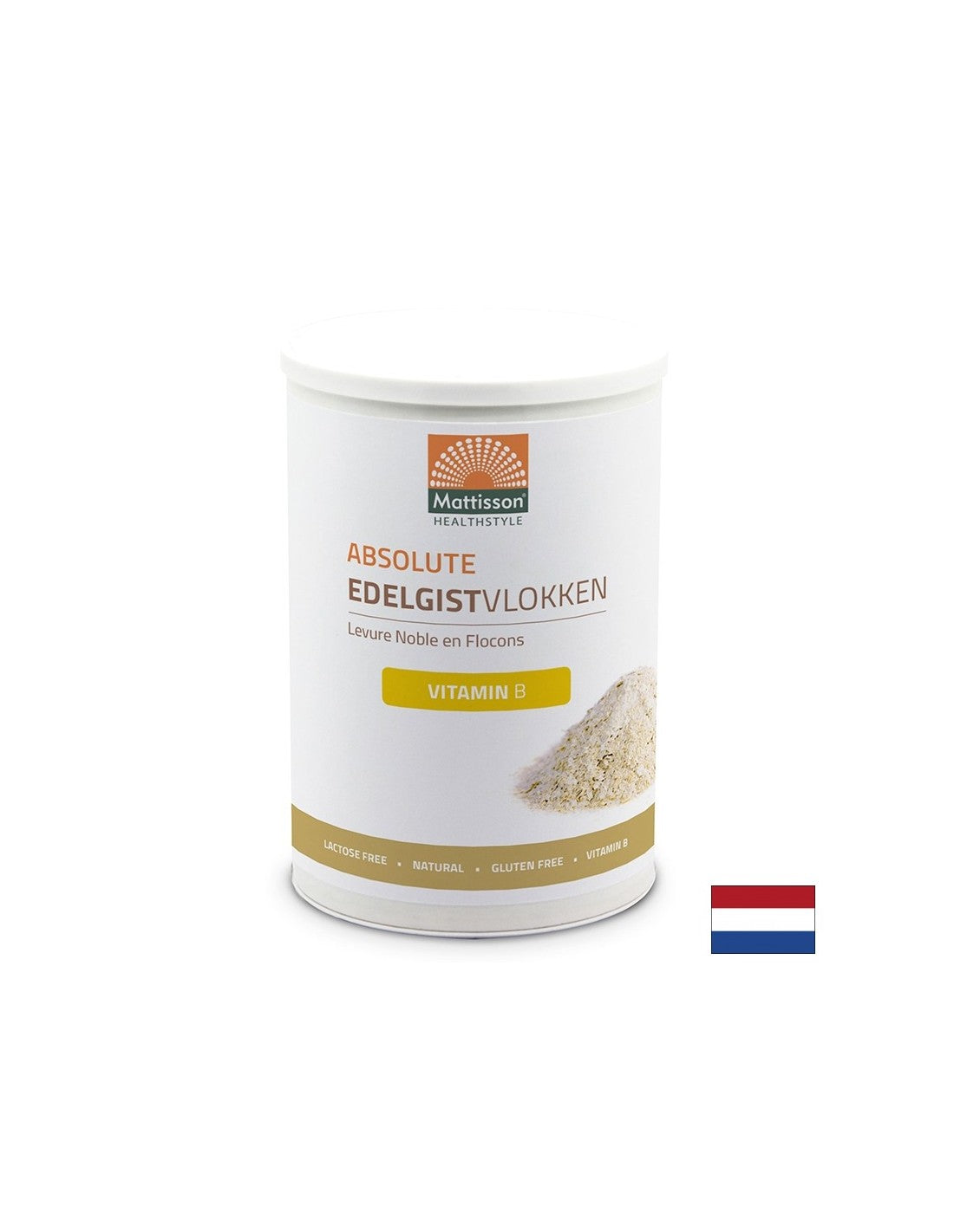 Nutritional yeast with B vitamins, 200 g powder Mattisson Healthstyle