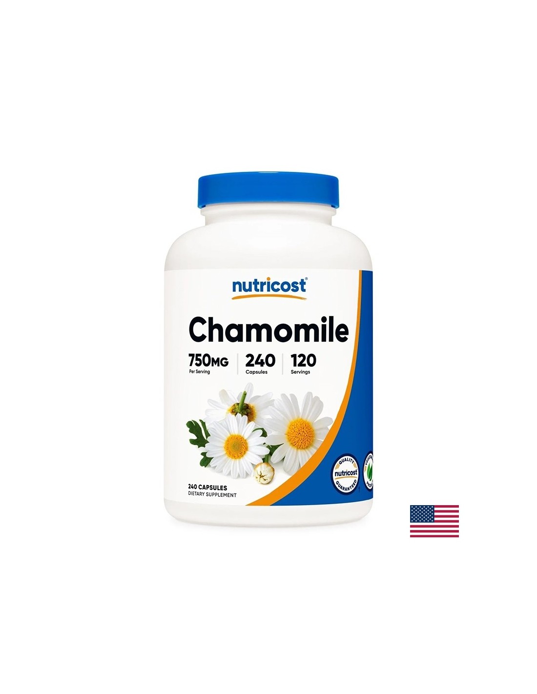 Digestion - Chamomile 375 mg, 240 capsules
