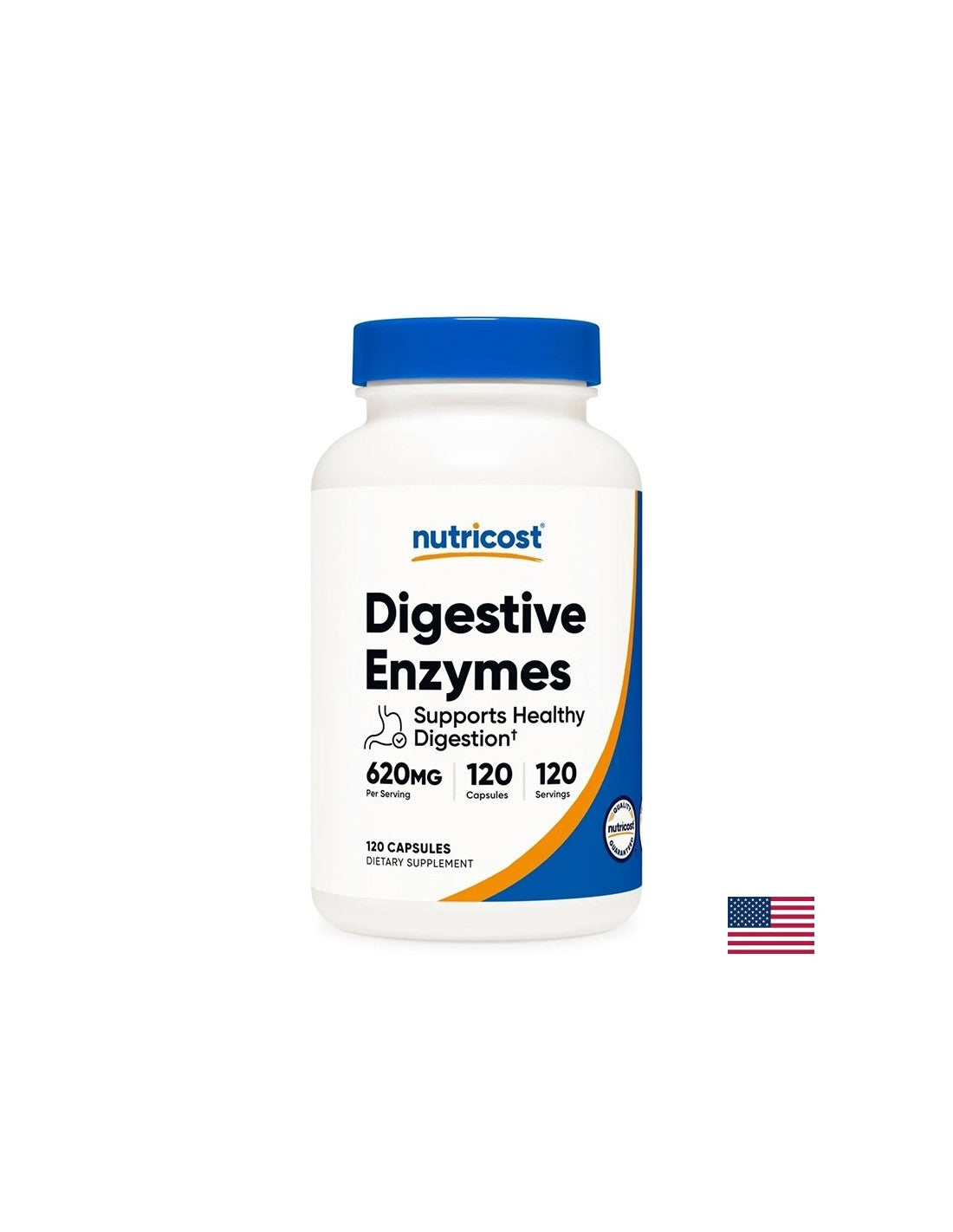 Digestive enzyme complex, 120 capsules
