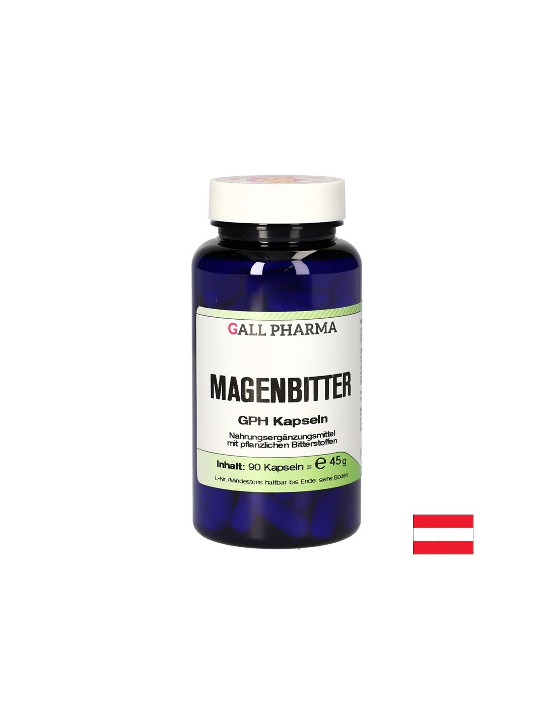 Digestive and immune system - Herbal formula of bitter herbal extracts, 90 capsules