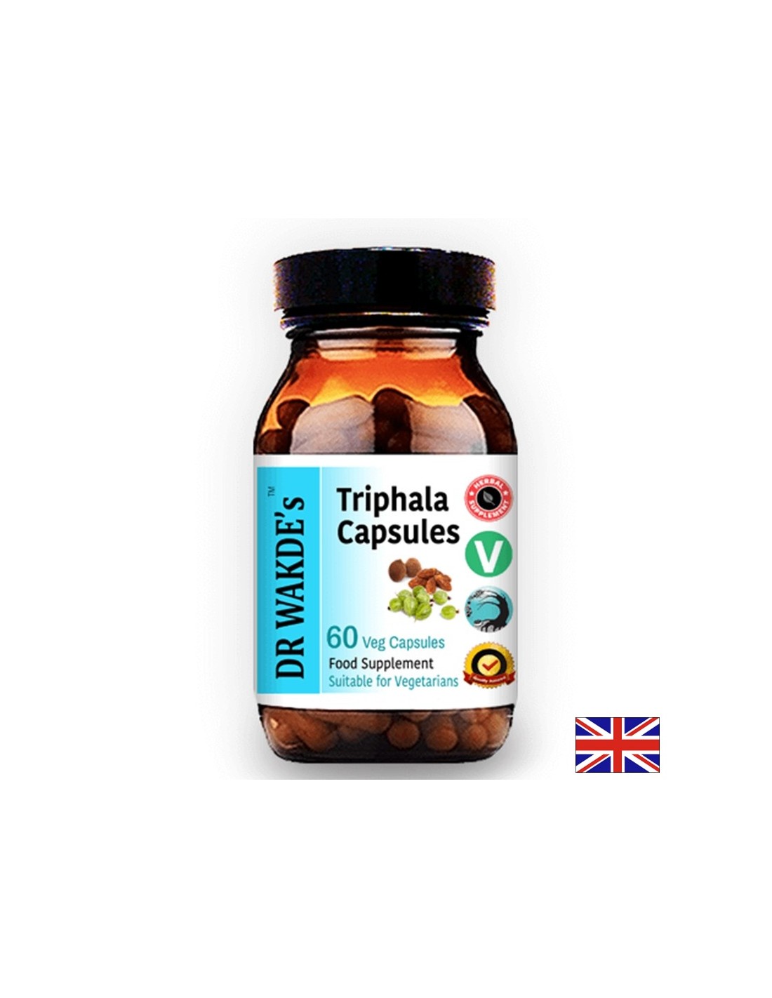 Digestive system - Triphala, 60 V capsules