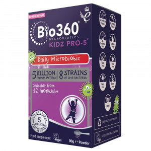 Probiotic complex for children in powder (Kidz Pro-5) 90 g NaturesAid
