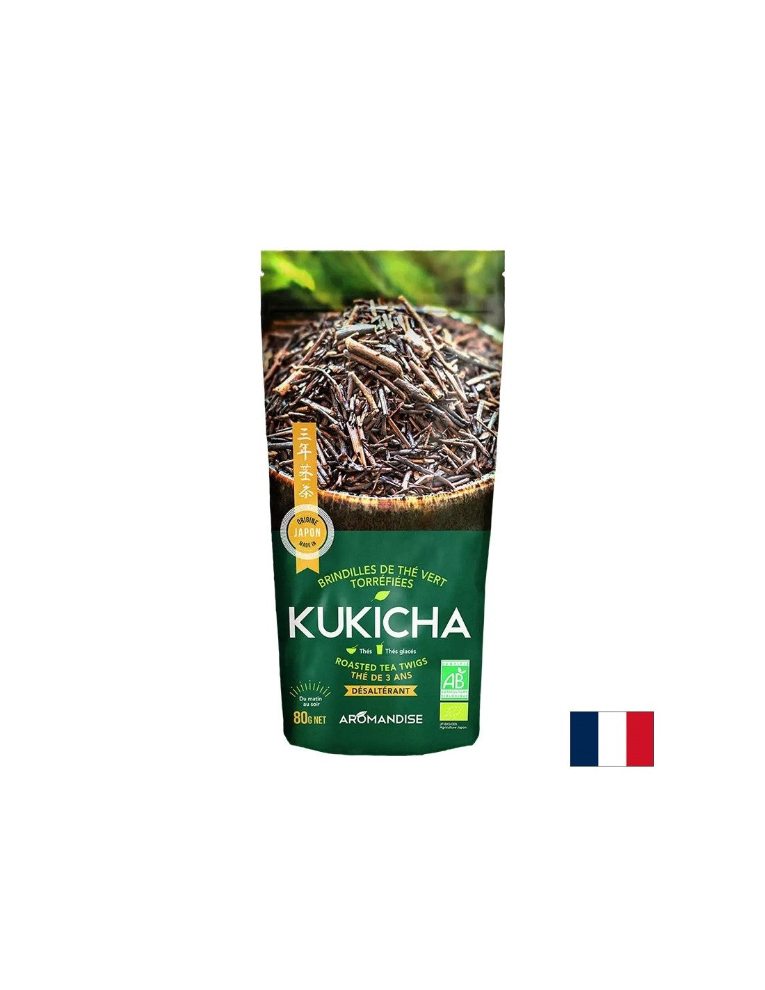 Kukicha green tea twigs, 80 g