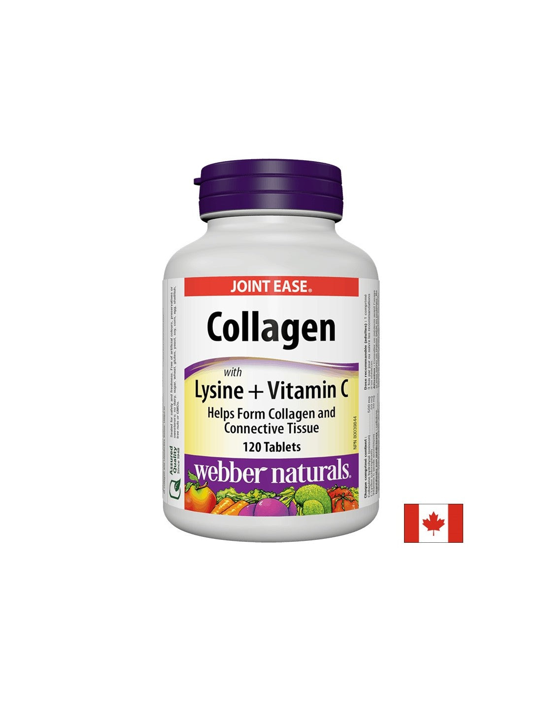 Collagen with Lysine + Vitamin C/ Collagen 500 mg with Lysine and Vitamin C x 120 tablets