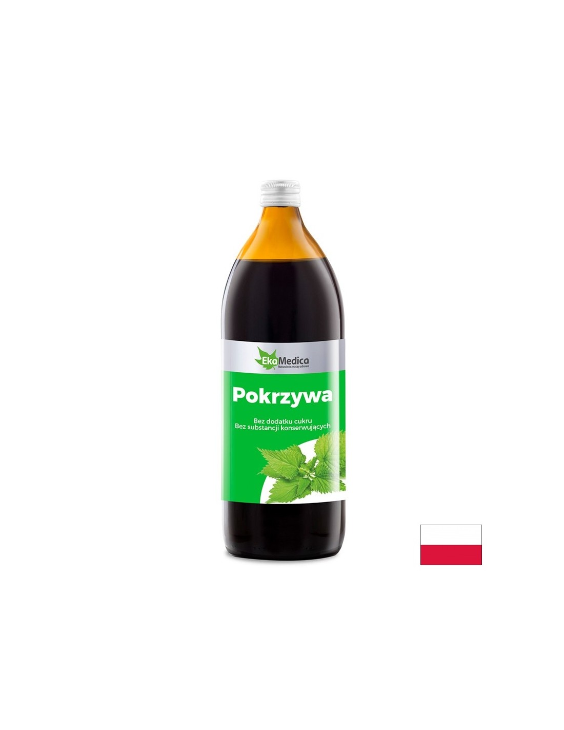 Nettle juice with diuretic and anti-anemic effect, 1 liter, 20 or 40 doses