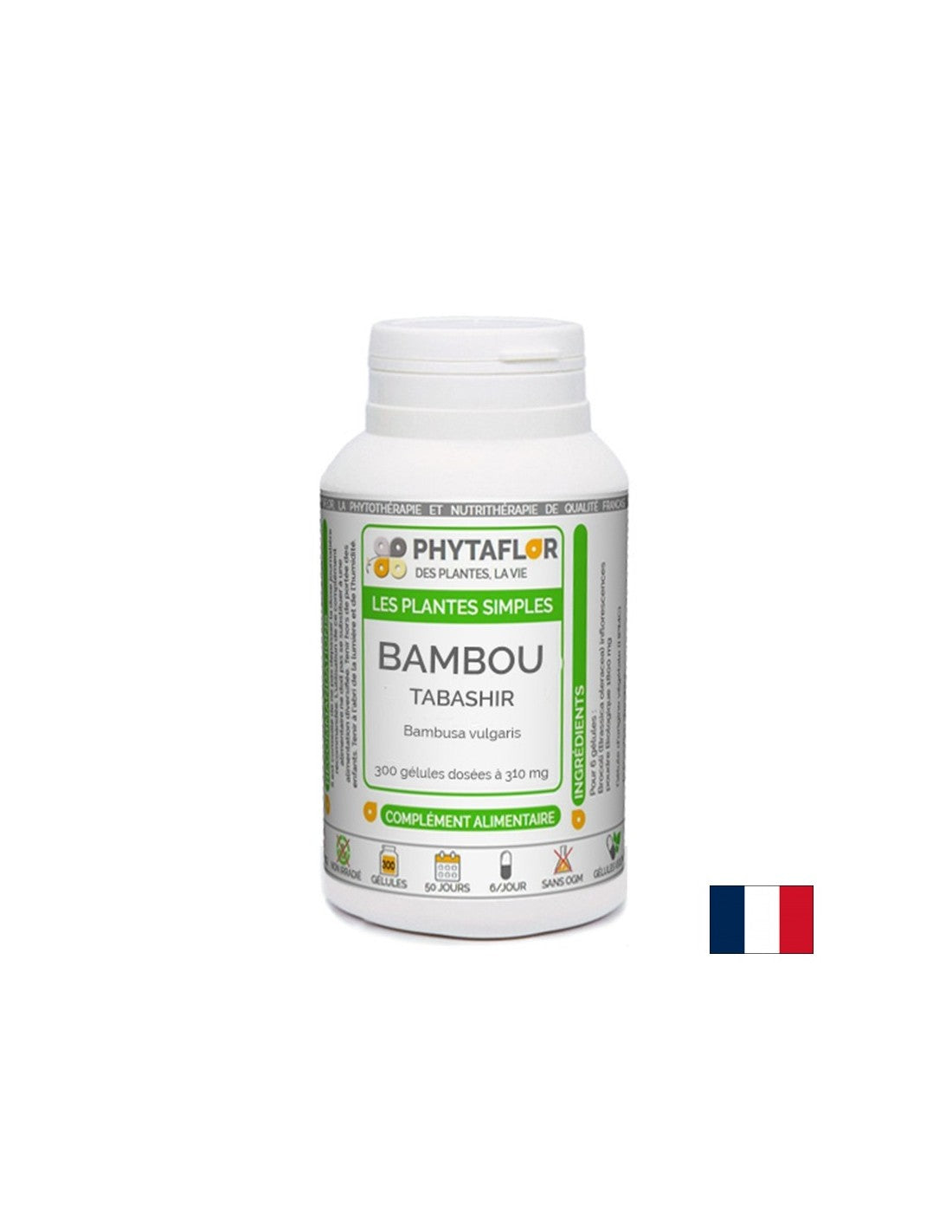 Hair and Skin - Bamboo Exudate, 300 mg x 50 capsules
