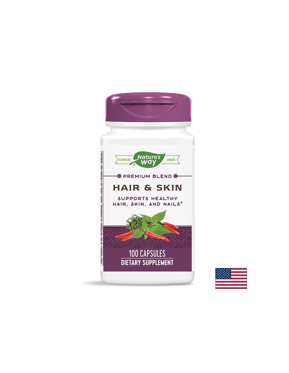 Hair & Skin 600 mg - 100 capsules