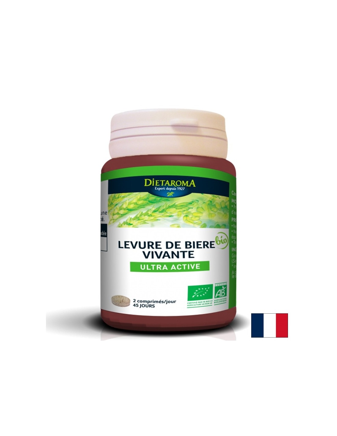 Hair, Skin and Nails - Brewer's Yeast (Active Yeast), 180 Tablets