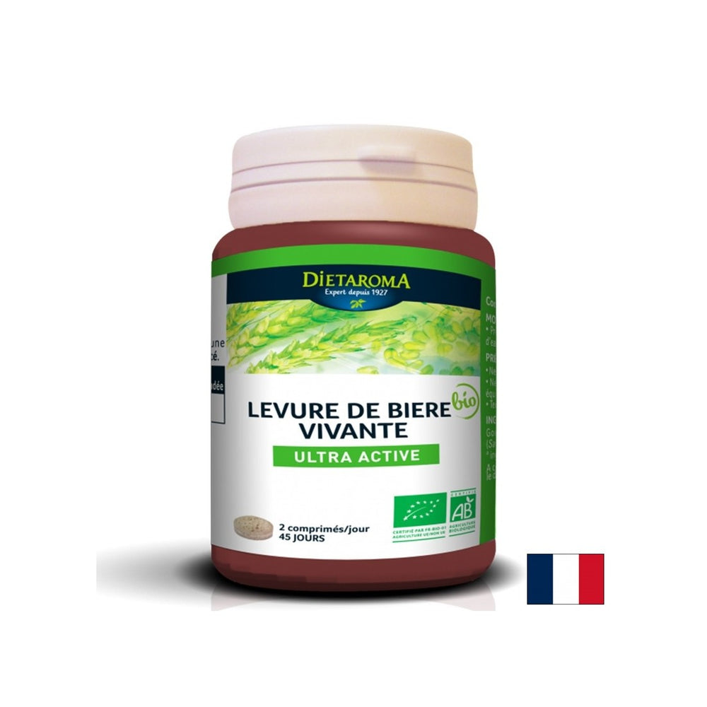 Hair, Skin and Nails - Brewer's Yeast (Active Yeast), 180 Tablets