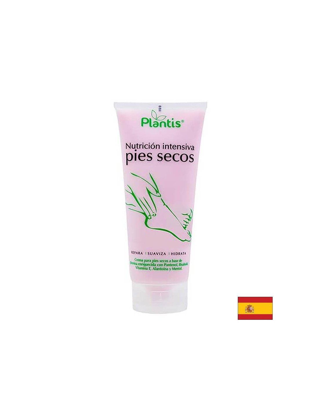 For dry and cracked heels (Intensive care) - moisturizing cream - Nutricion intensiva pies ecos Plantis® - 200 ml