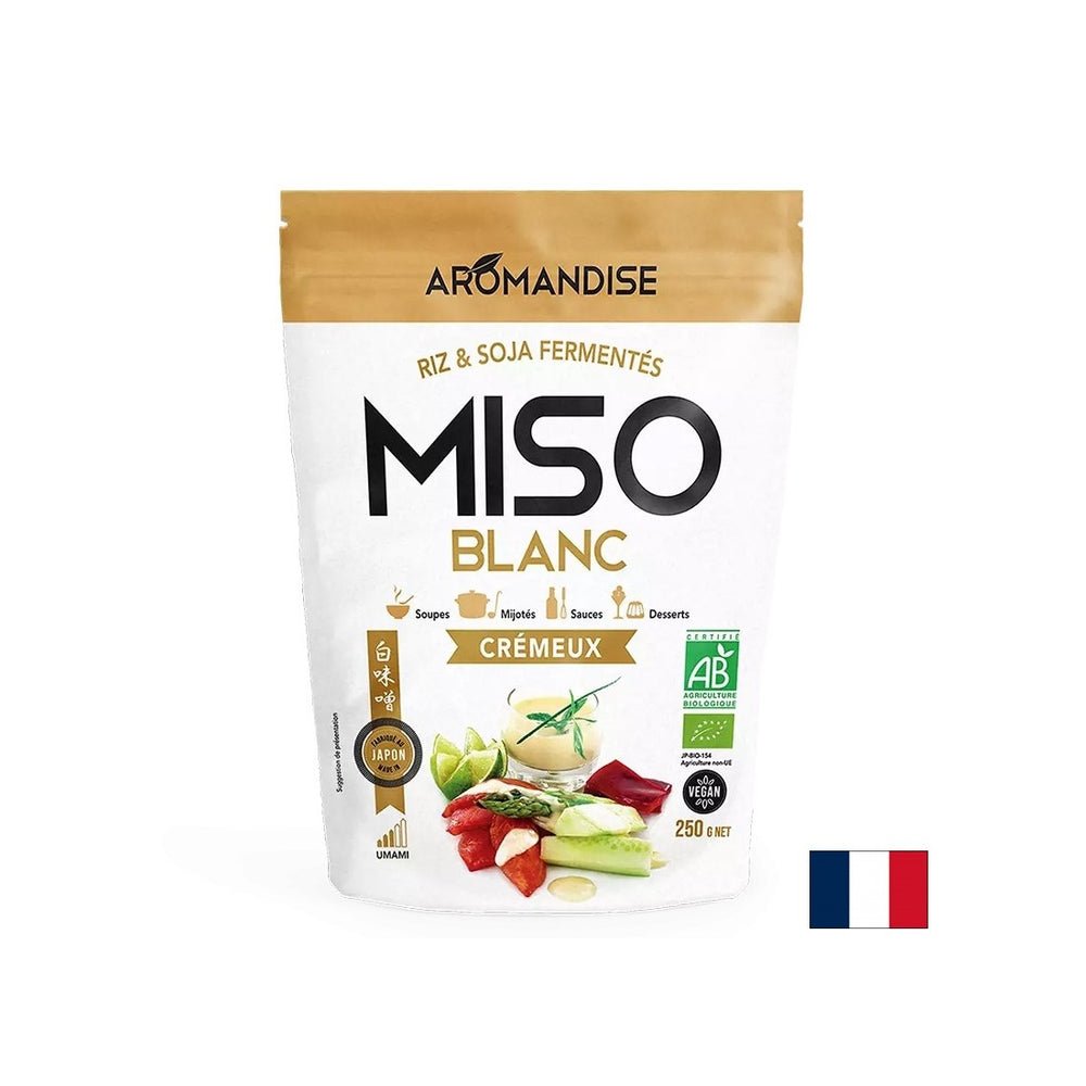 Creamy white Miso - For making soups, dishes, broths, sauces, 250 g