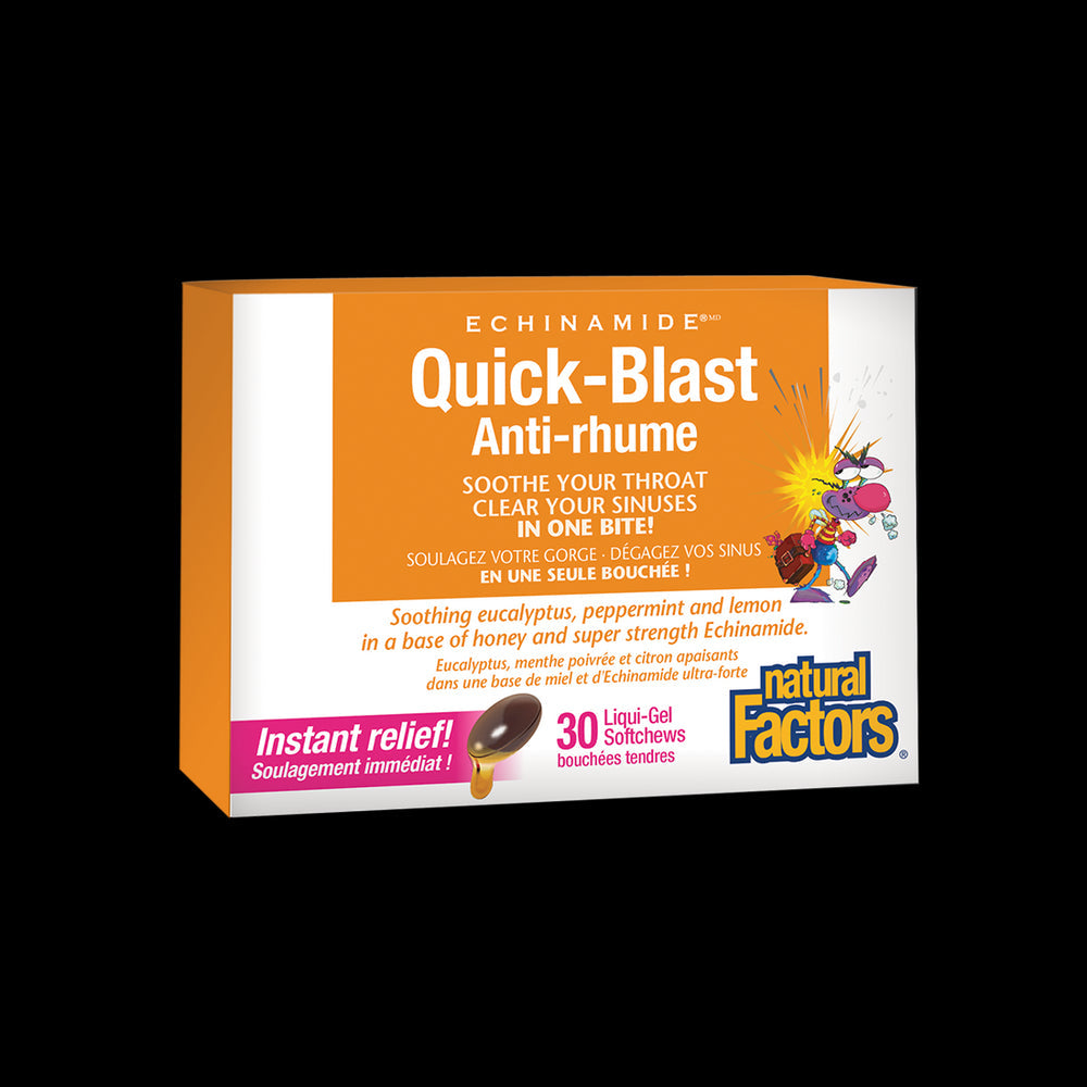 Anti-Rhume de explosión rápida 85 mg-30 cápsulas de gel