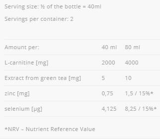 L -CARNI SHUCK - 80 ml