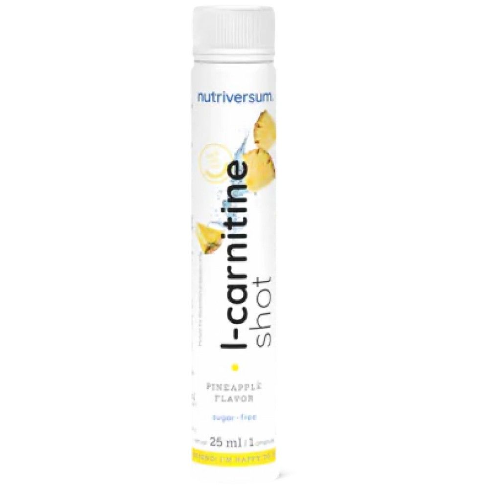 L-Carnitine Liquid Shot 3000 | with Chromium - 25 ml