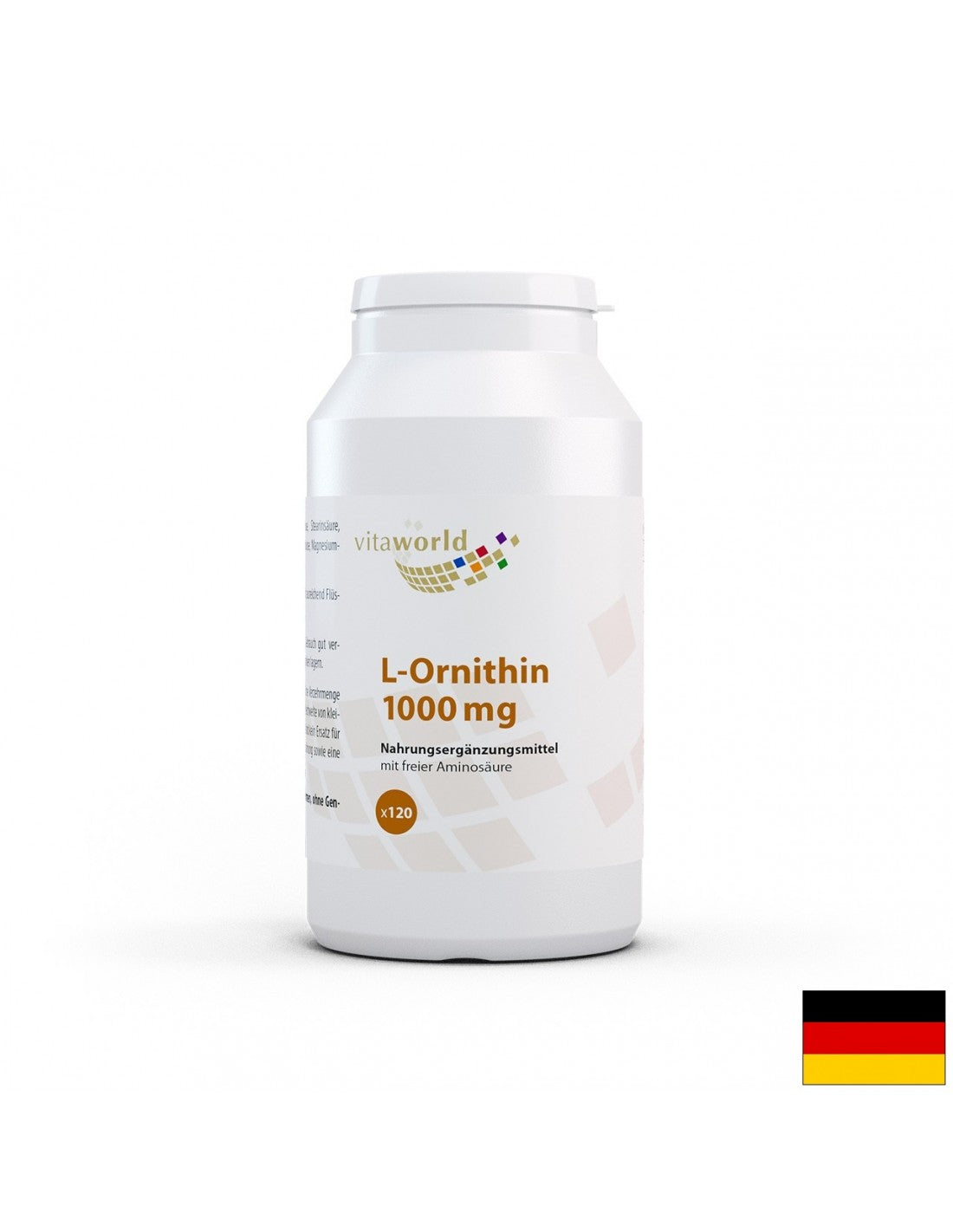 L-Ornithine / L-Ornithine 1000 mg, 120 tablets