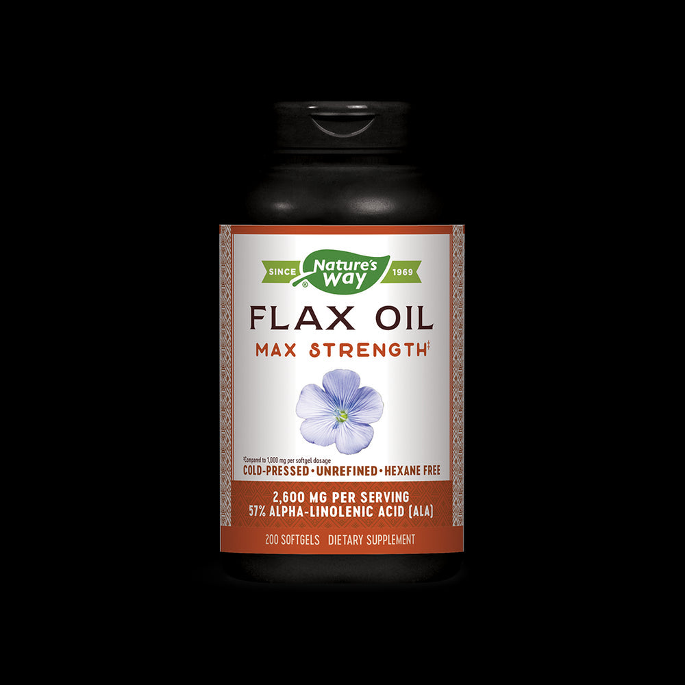 Flax Oil 1300 mg 57% ALA - 200 Softgels
