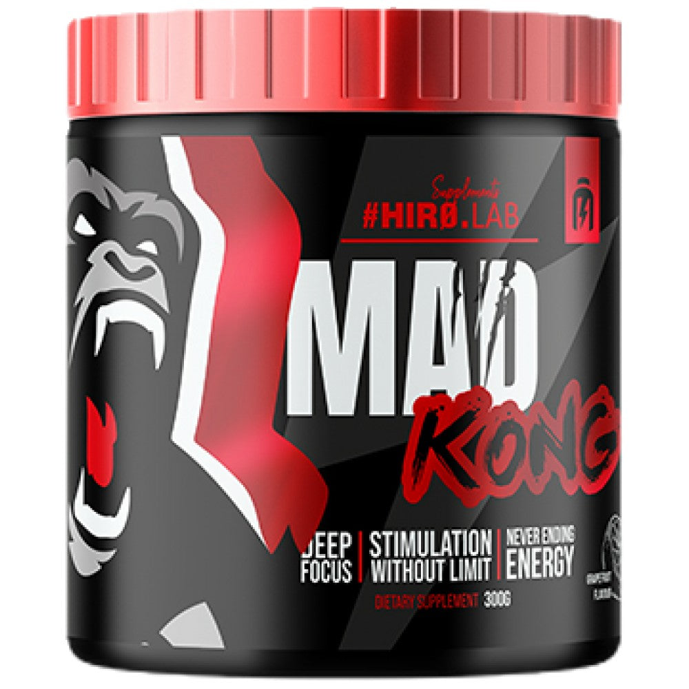 Mad Kong | Nooit eindigend eindigend pre-workout 300 gram